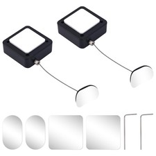 2pcs Retractable Remote Control Tether Locks, 6.56ft Adjustable Security Control