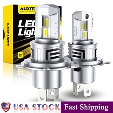 AUXITO H4 9003 LED Headlight Bulbs High Low Beam 80000LM 200W Super Bright White