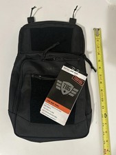 Tactical Baby Gear Black Mod Panel 004 Zip Wipe Diaper 2 Compartment Bag
