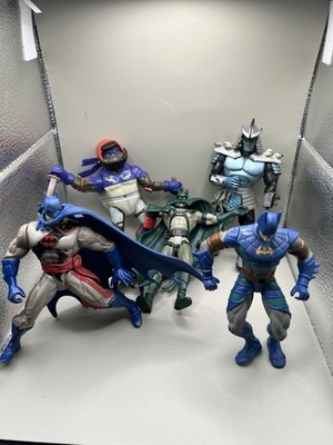 Vintage Batman TMNT Shredder Action Figur Lot Kenner Playmates 90er 00er