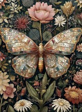 Butterfly Diamond Art Kits for Adults Diamond Painting Kits 12X16 inch