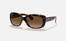 NEW Ray-Ban Jackie Ohh Tortoise Brown Frame Gradient Polarized Lens RB4101 58-17