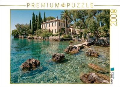 CALVENDO Puzzle Punta San Vigilio   Mediterrane Eleganz am Lago di Garda | 2000