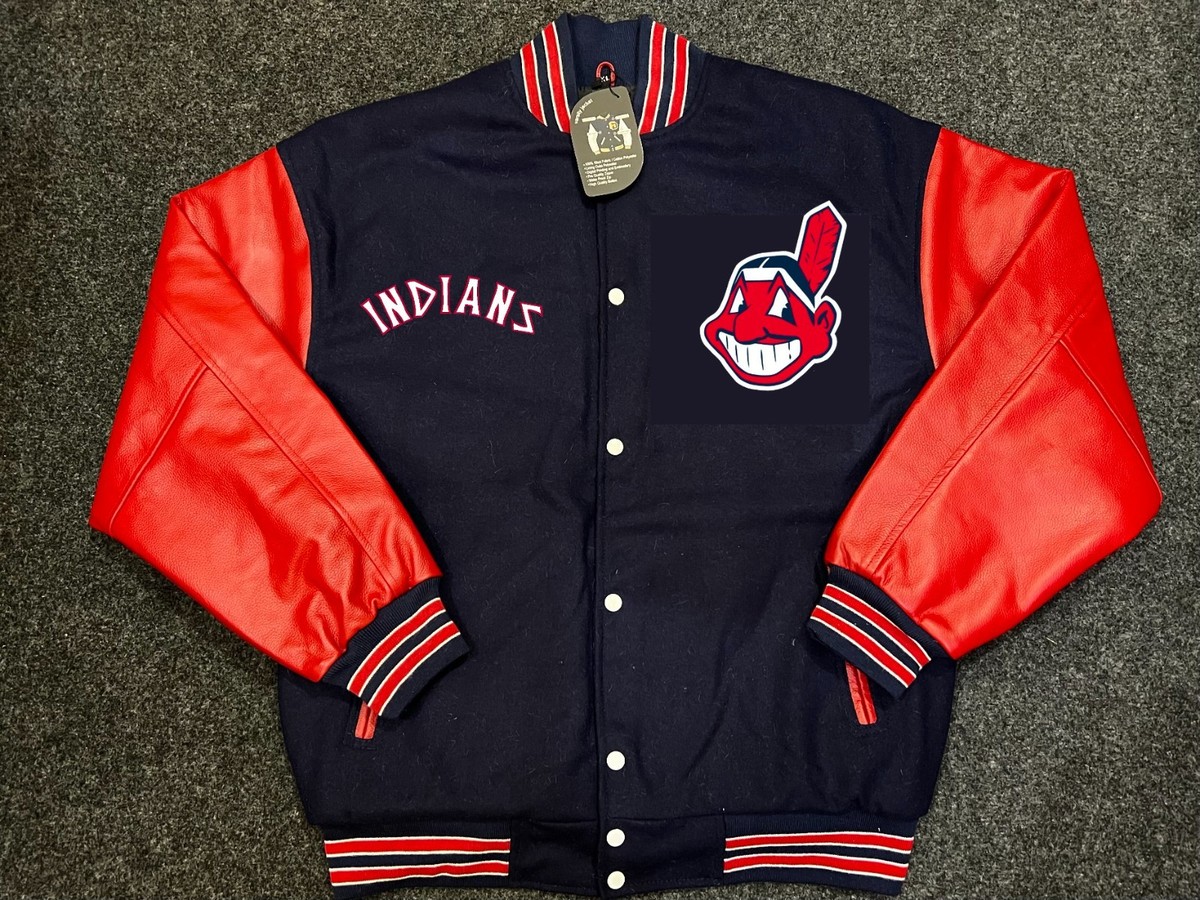 ジャケット・アウター STARTER CLEVELAND INDIANS VARSITY JACKET Shop Cleveland Indians Starter Jacket | Jacket Hub