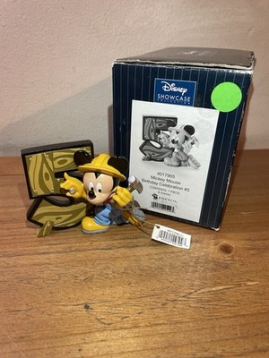 Disney Showcase Mickey Mouse Birthday #5 4017905 Enesco w Box
