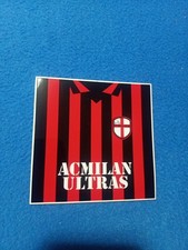 Adesivo Milan Csm Curva Sud Milano Ultras Ultra No Sciarpa 