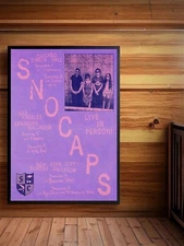 Snocaps Tour Dec 7-8 2025 The Bowery Ballroom Poster