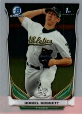 2014 Bowman Chrome Draft Baseball Card #CDP71 Daniel Gossett