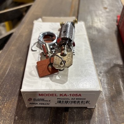 New Alarm Controls ASSA ABLOY KA-105A On/Off Key Switch