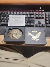 NRA Golden Eagles 2014 Commemorative Belt Buckle NEW