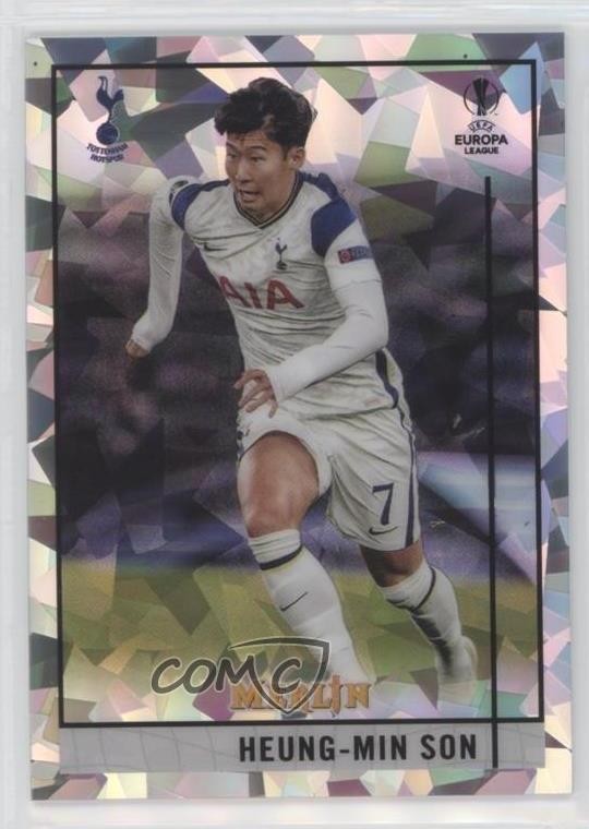 2020 Topps Merlin Collection Chrome UCL Atomic Refractor /250 Heung-Min Son 4m4