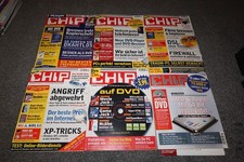 6x CHIP Computer Zeitschrift 2003 mit CD wie neu!