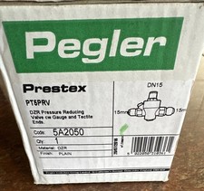 Pegler Pressure Reducing Valve  PRV  15mm PT5PRV tectite Prestex 5A2050 