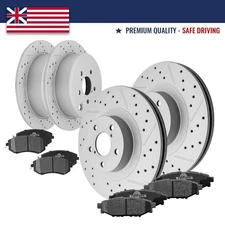 Front Rear Rotors Brake Pads for Subaru Forester Legacy Outback Impreza