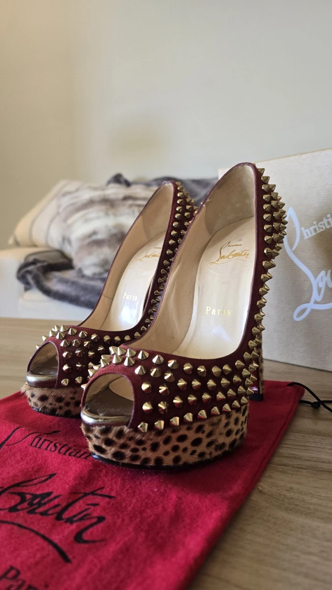 Christian Louboutin Gold Heels for Women for sale - eBay
