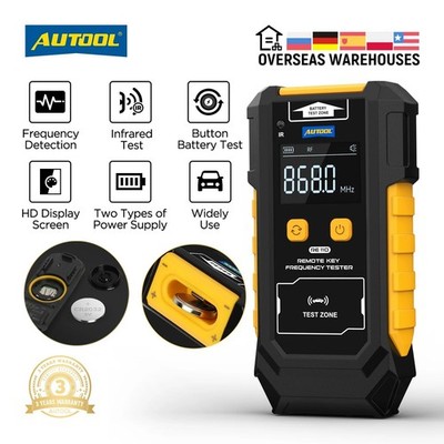 Infrarot IR & RF Radiofrequenz Auto Fernbedienung Schlüsselanhänger Fernbedienung Tester Werkzeug 