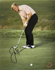 Jack Nicklaus  The Golden Bear  Rare Signed Auto PGA Tour Golf 8.5x11 with COA