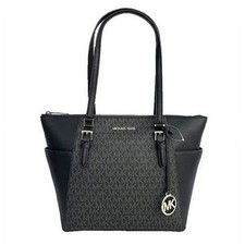 NWT Michael Kors Charlotte Large Top Zip Tote...