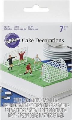 Wilton Fußball Topper Set, 7 Stück