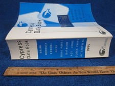 Cypress Semiconductor Data Book 1995 Memory Communications Chipsets EPROMs etc