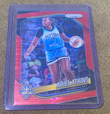 Panini Prizm WNBA 2025 Ariel Atkins Chicago Sky #13 Red Prizm Parallel /299