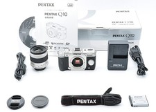  Mint PENTAX Q10 Silver 170 Shots  02 5-15mm Lens Tested Japan 93