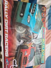 Micro Scalextric Rally Dirt Racers Slot Car Set – Pre-Owned, Complete Set