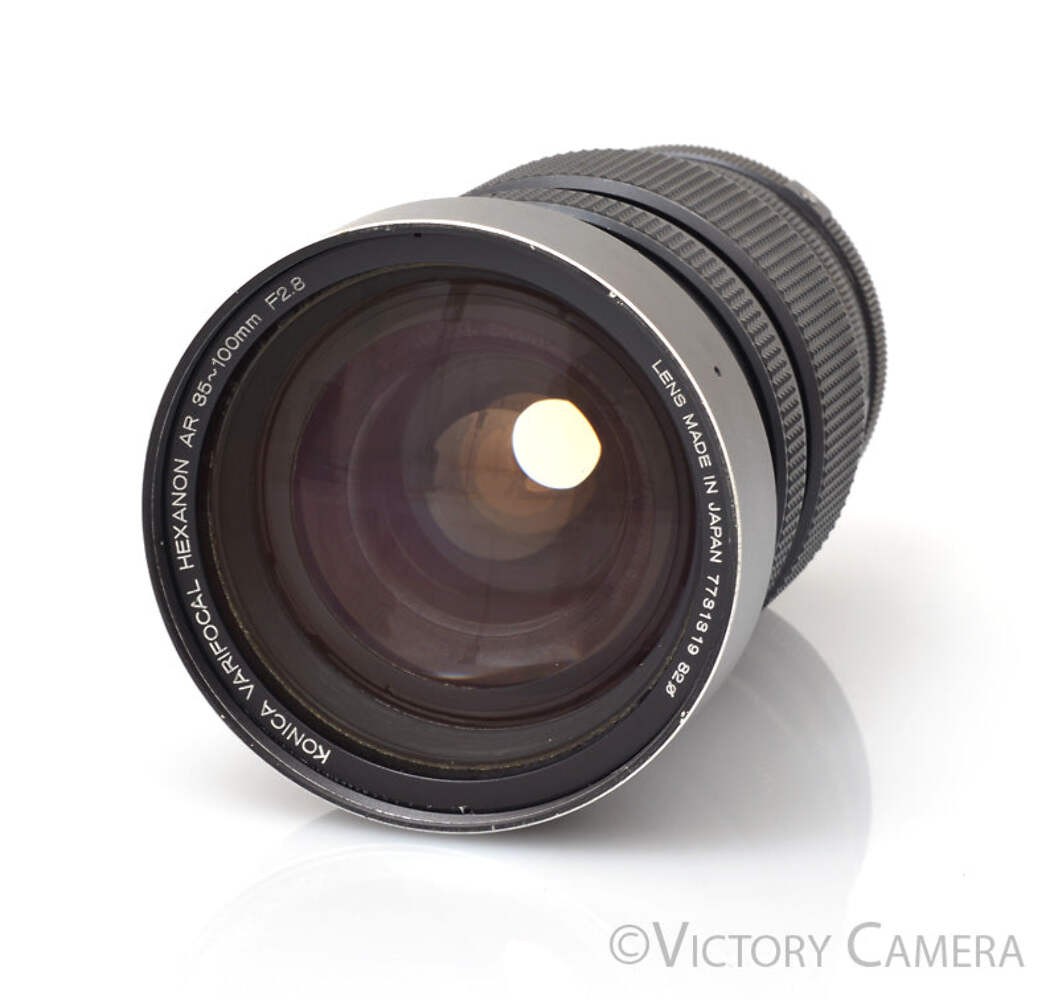 Konica AR Rare 35-100mm f2.8 Hexanon Zoom Lens [GOOD] | eBay