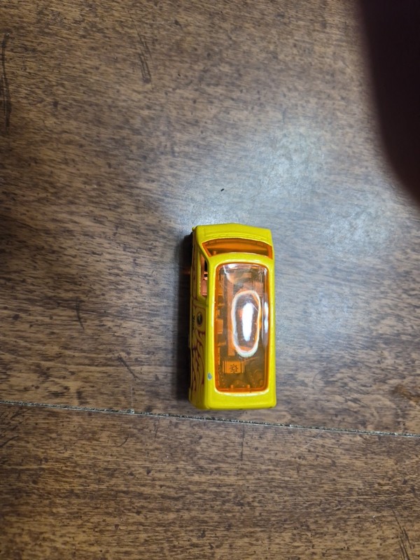 2007 Hot Wheels Red Lines Custom '77 Dodge Van YELLOW Flames