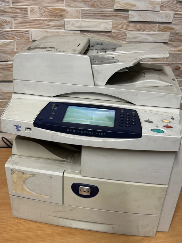 Xerox WorkCentre 4260 Multifunzione A4 Laser B/N 50ppm Duplex Rete USB ADF S/N 3 - Immagine 2 di 4