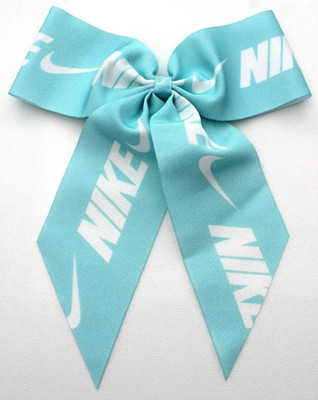 Nike Game Ready Ponytail Holder OSFM Copa/White