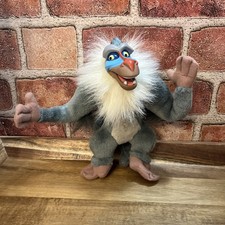Vintage 1994 Disney The Lion King Rafiki 7  Plush Mattel W/ Vinyl Face