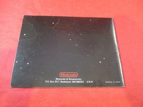 Excitebike Nintendo NES Instruction Manual Booklet ONLY Excite Bike