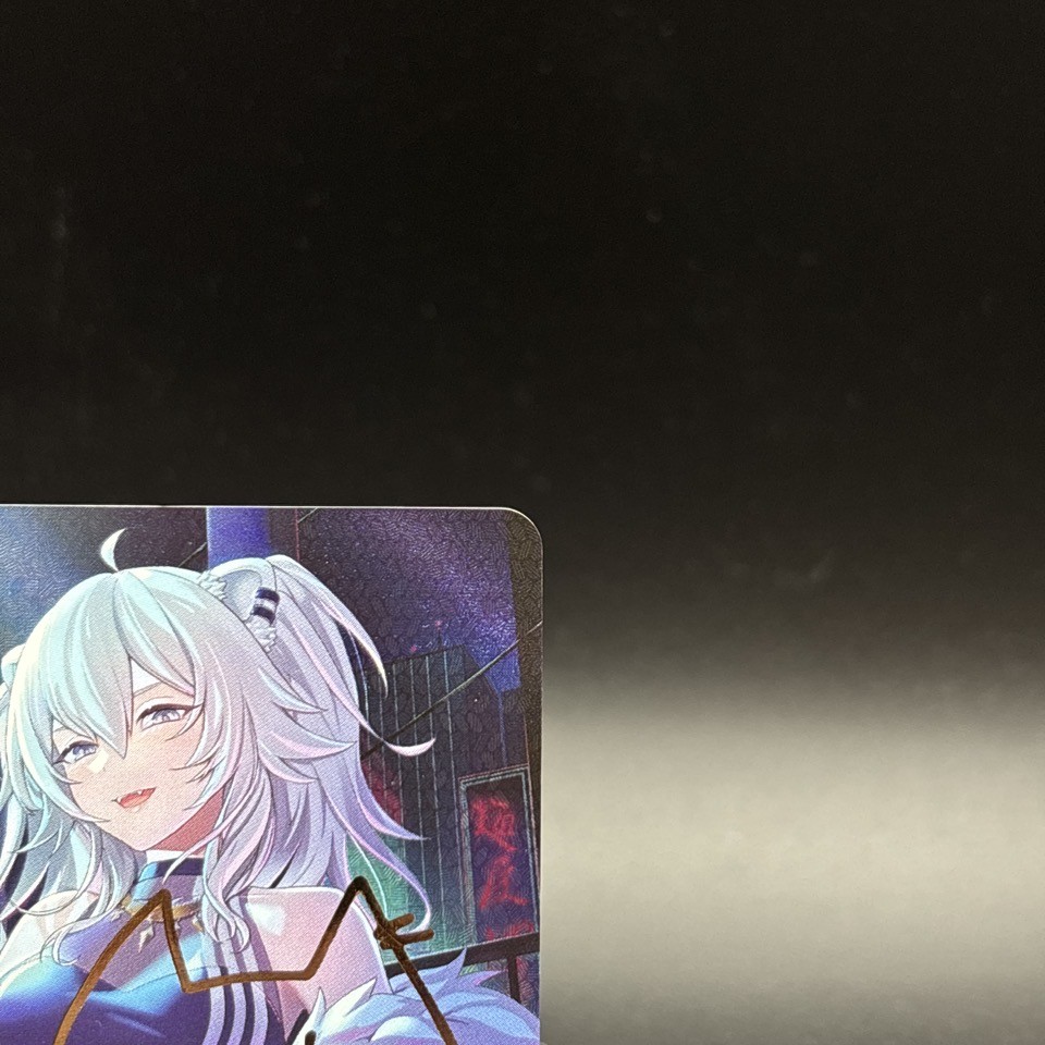 Signed Shishiro Botan SEC hololive OCG hBP03-002 Elite Spark TCG
