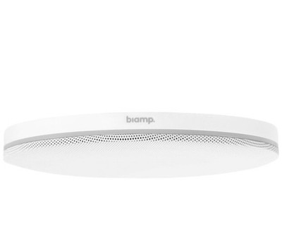 Biamp Parle TCM-X AVB Low-Profile Beam Tracking Ceiling Microphone WHT - NEW