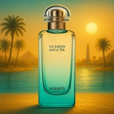 Hermès/UN JARDIN SUR LE NIL/100ml/eau de toilette/spray/verde agrumi/EDT/CONFEZIONE ORIGINALE