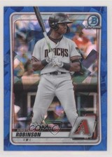 2020 Bowman Chrome Draft Sapphire Edition Kristian Robinson #BD-192 6k8