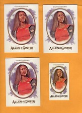 Vashti Cunningham lot of 4 - 2017 A & G Baseball - UNLIMITED SHIPPING FOR $4.00