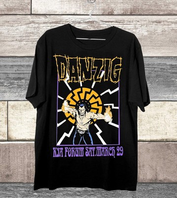 Danzig Band Tour 2025 short sleeve classic black color shirt