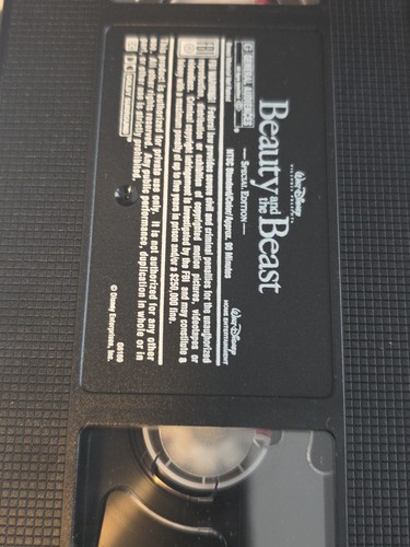 Beauty and the Beast VHS 2002 Platinum Special Edition With Inserts - Picture 3 of 12