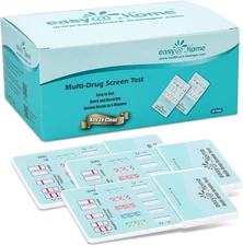 Easy@Home 25 Pack 5 Panel Urine Drug Test Dip Cards – Fast Results - EDOAP-754