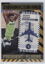 2021-22 Panini NBA Hoops Frequent Flyers Holo Winter Anthony Edwards #7 0p6y