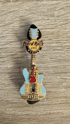 HRC Hard Rock Cafe Warsaw Pin Building Elevator Guitar NEW!!!