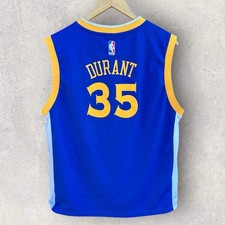 KEVIN DURANT GOLDEN STATE WARRIORS ADIDAS KIDS NBA JERSEY Size Kids XL