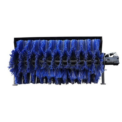 Free Ship Broom Brush Snow Road Sweeper  for Mini Skid Steer Loader Attachments