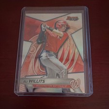 Topps 2025 Eli Willits Washington Nationals Refractor TP-20 Baseball Card