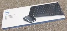 NOS NEW Dell KM714 WM514 Wireless Slim Keyboard Mouse Blemished Retail Open Box