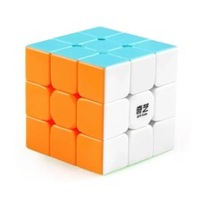 QiYi Warrior W 3x3 Magic Speed Cube Smooth Stickerless Puzzle Toy – From France