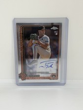 2025 Topps Chrome Trevor McDonald Auto RC #RA-TMC Giants Rookie
