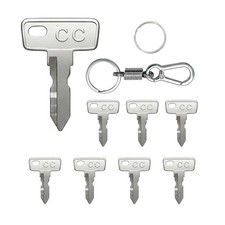 Golf Cart Ignition Keys Replacement for Club Car 8 Pack Key Fob Golf Cart Key
